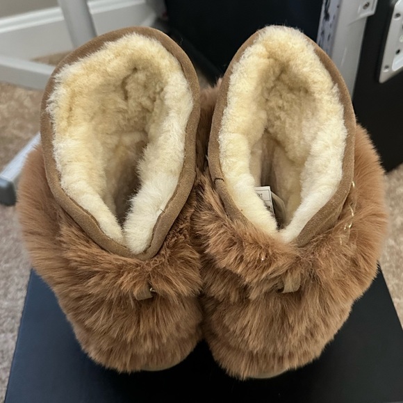 Australia Luxe Collective Atilla Short Chestnut Chain Boots size 7 Brand New - Picture 2 of 6